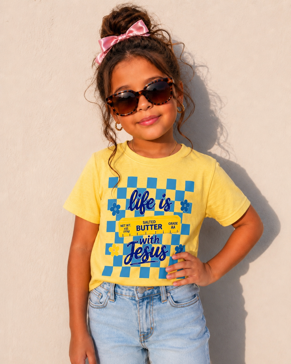 Life is Butter With Jesus Tee