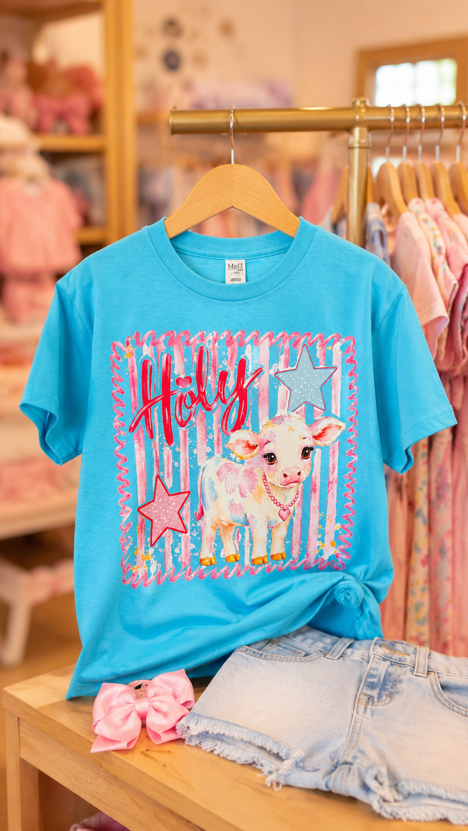 Holy Cow Kids Tee