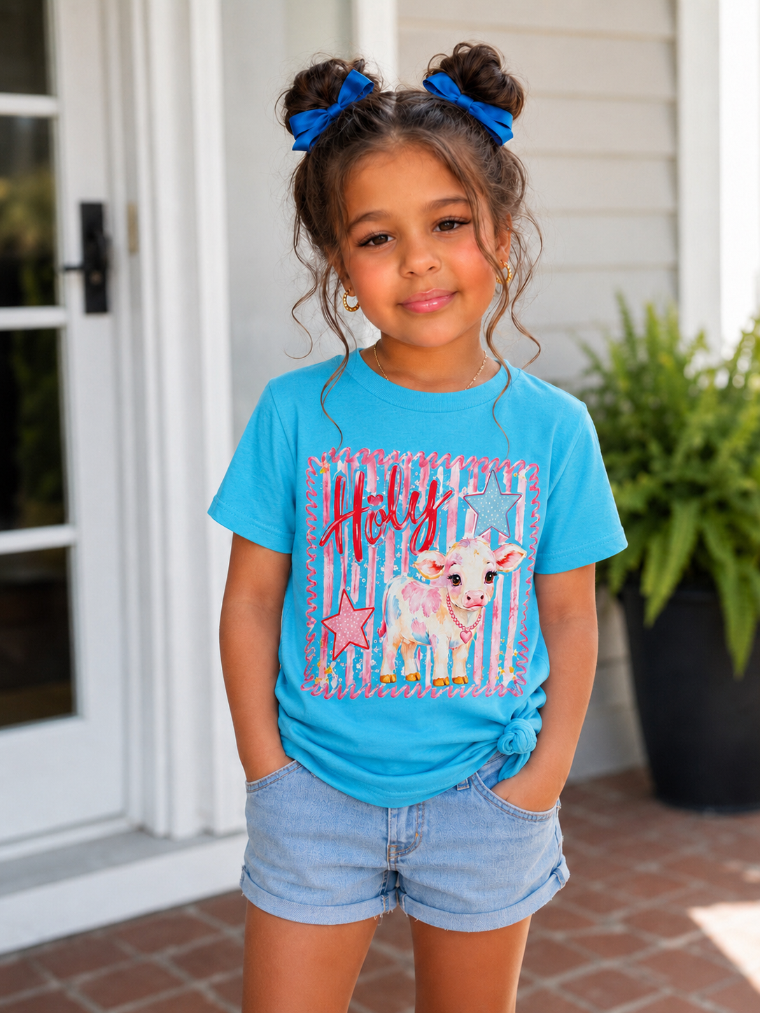 Holy Cow Kids Tee