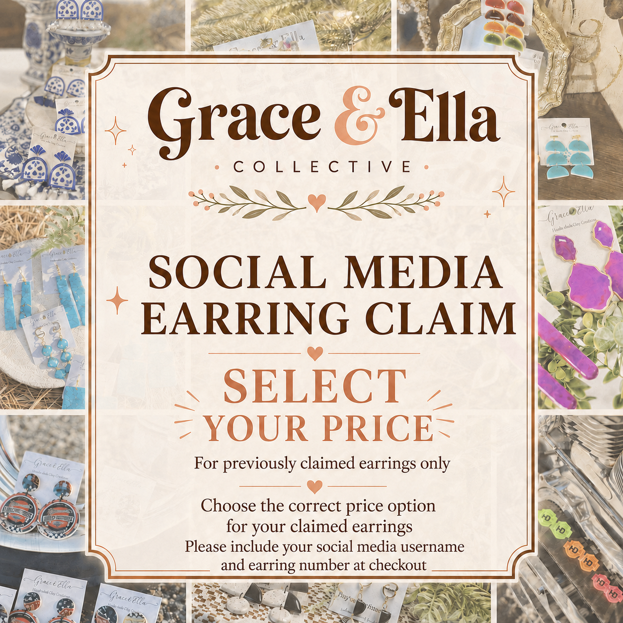 SOCIAL MEDIA EARRING CLAIM LISTING