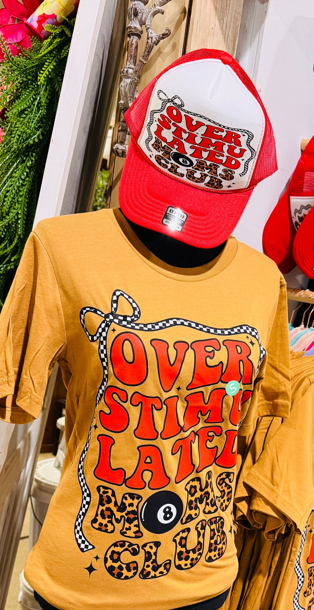 Overstimulated Mon Club Tee