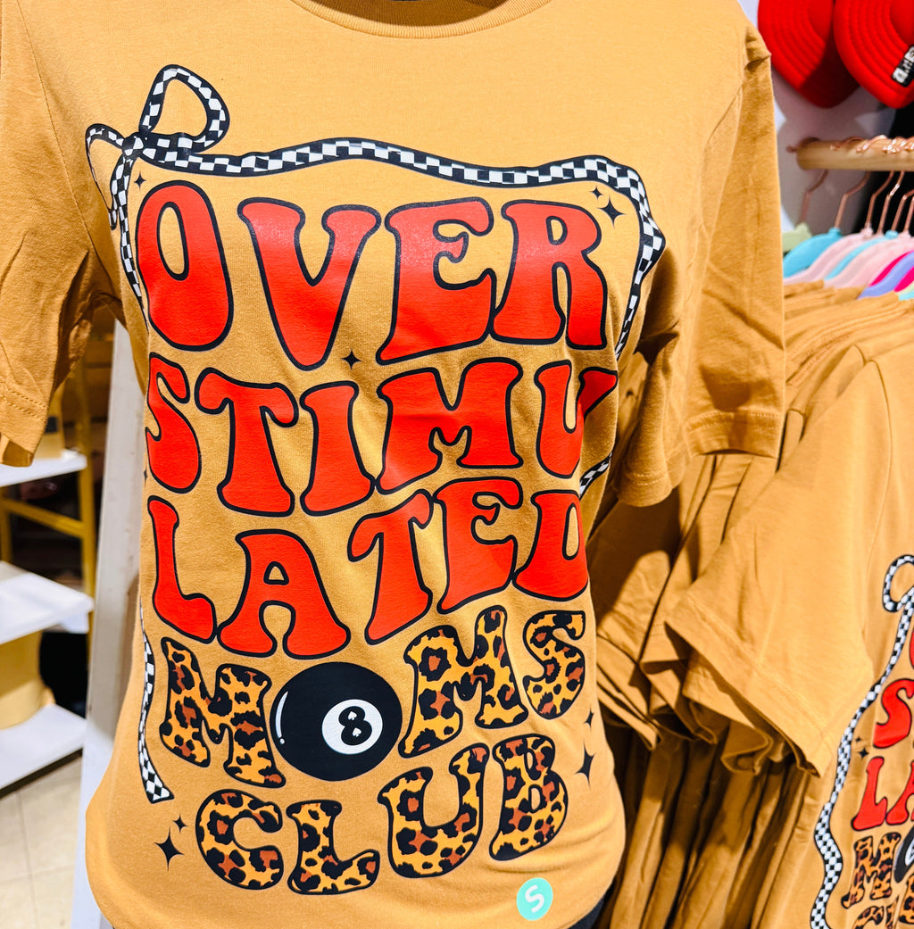 Overstimulated Mon Club Tee