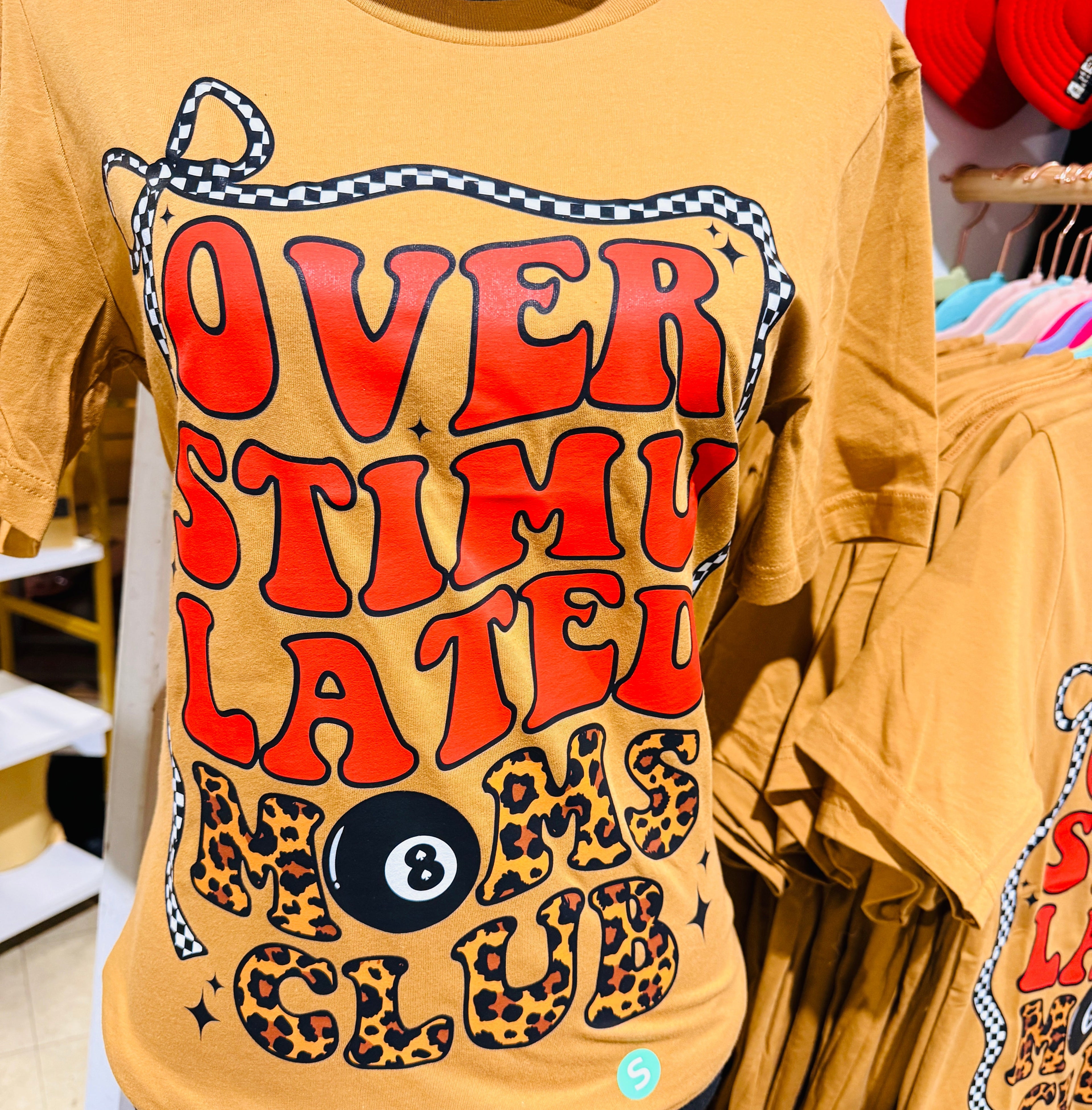 Overstimulated Mon Club Tee