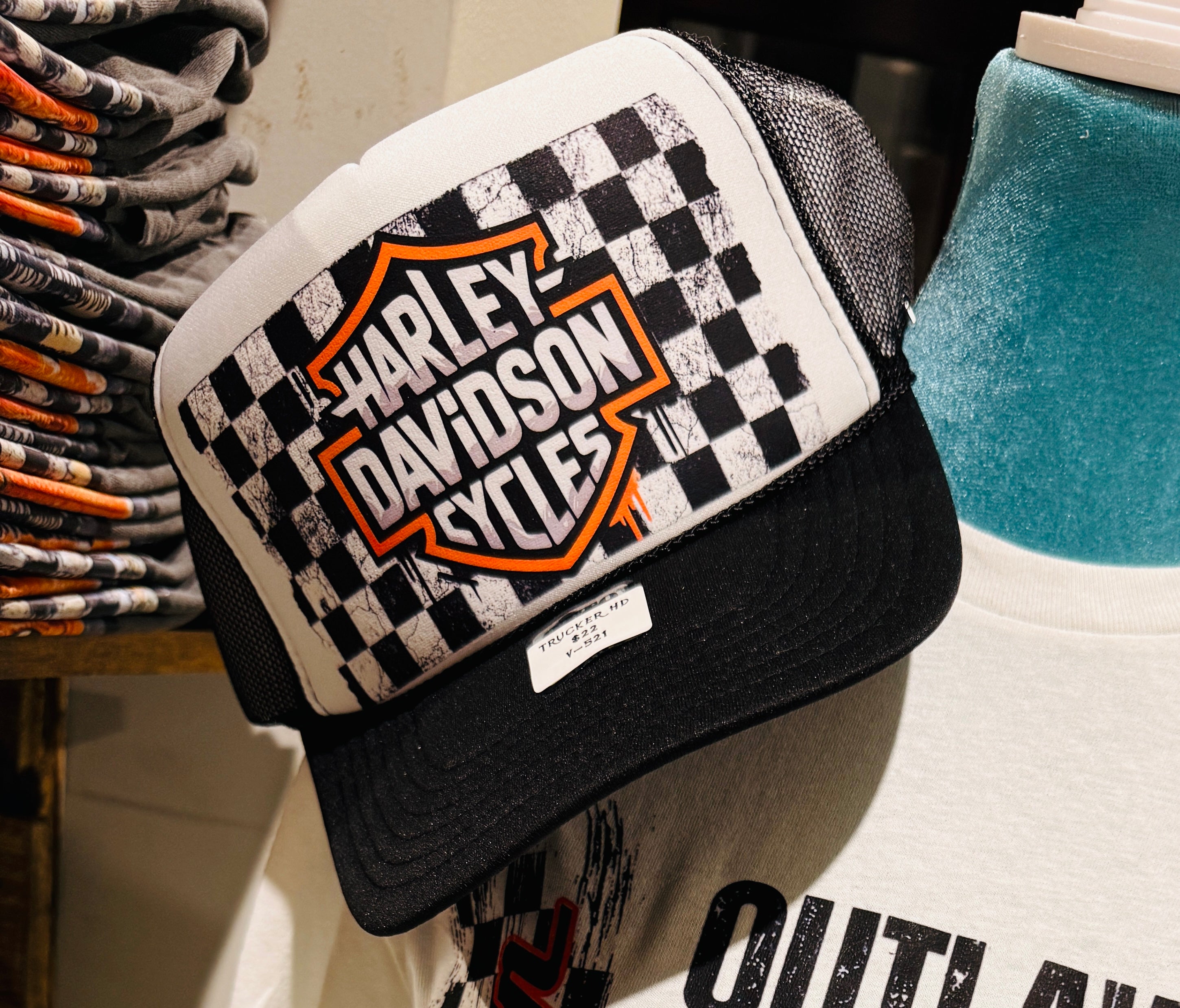 Checkered HD Trucker