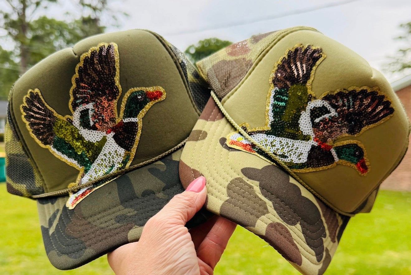 Camo Duck Trucker Hat