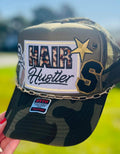 Hair Hustler Custom Initial Trucker Hat