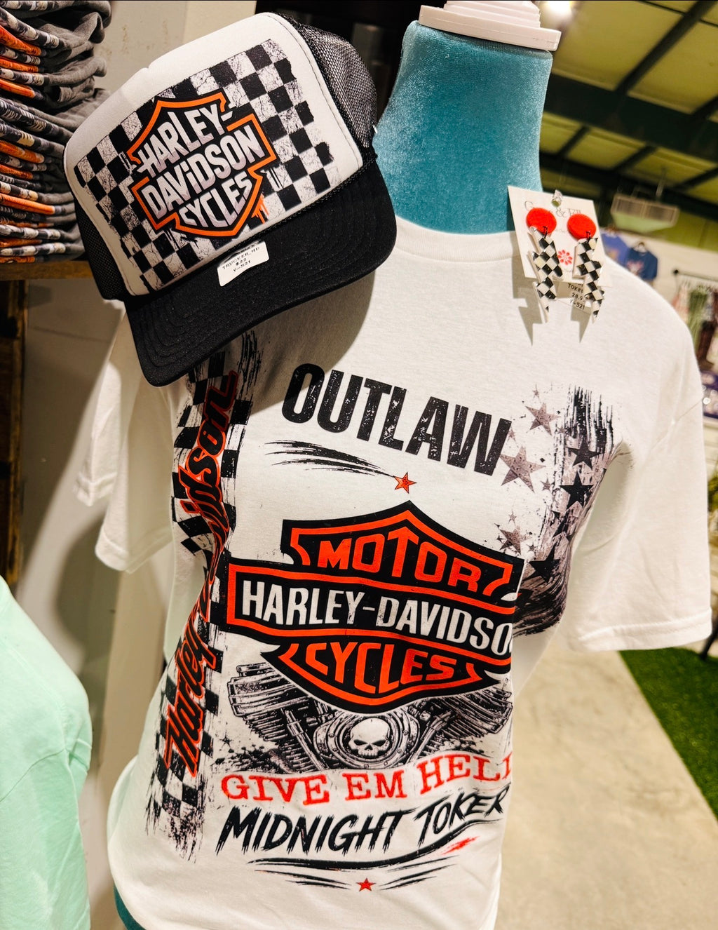 Checkered HD Trucker