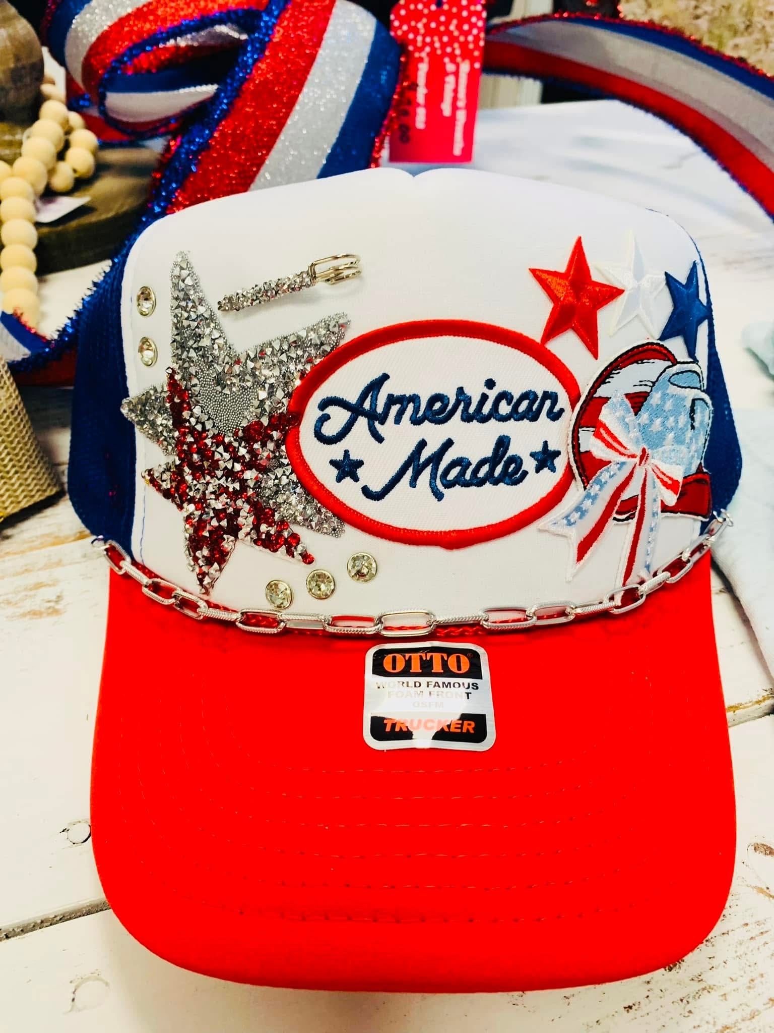 American Made Patriotic Trucker Hat