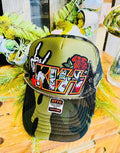 KISS Rock Band Camo Trucker Hat
